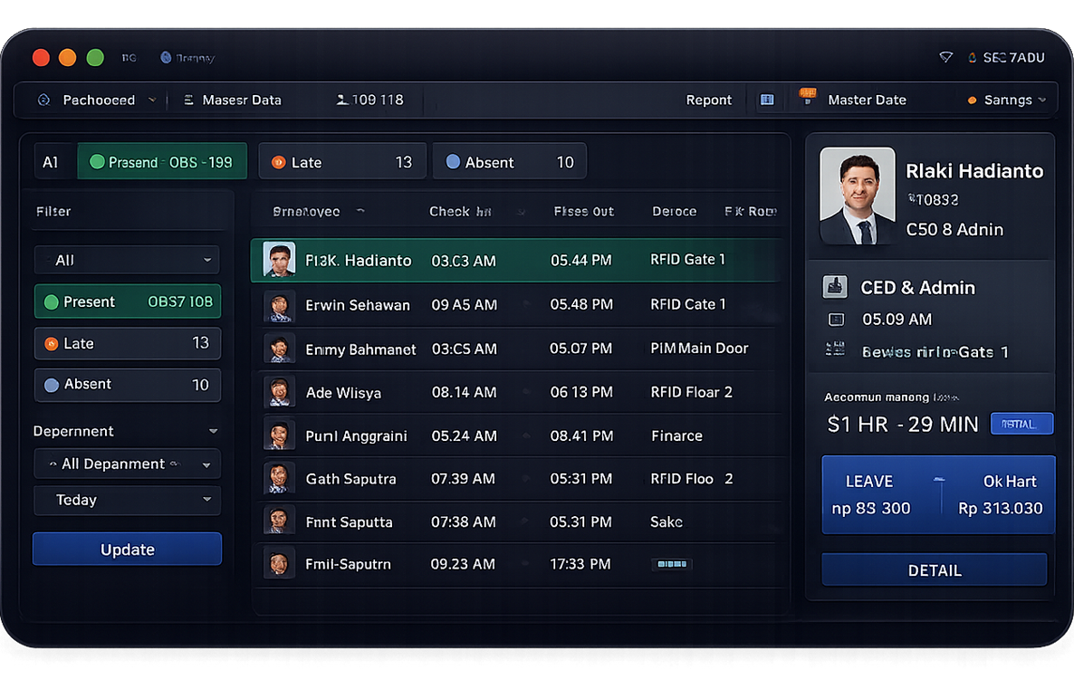 Attendance & Access Control preview
