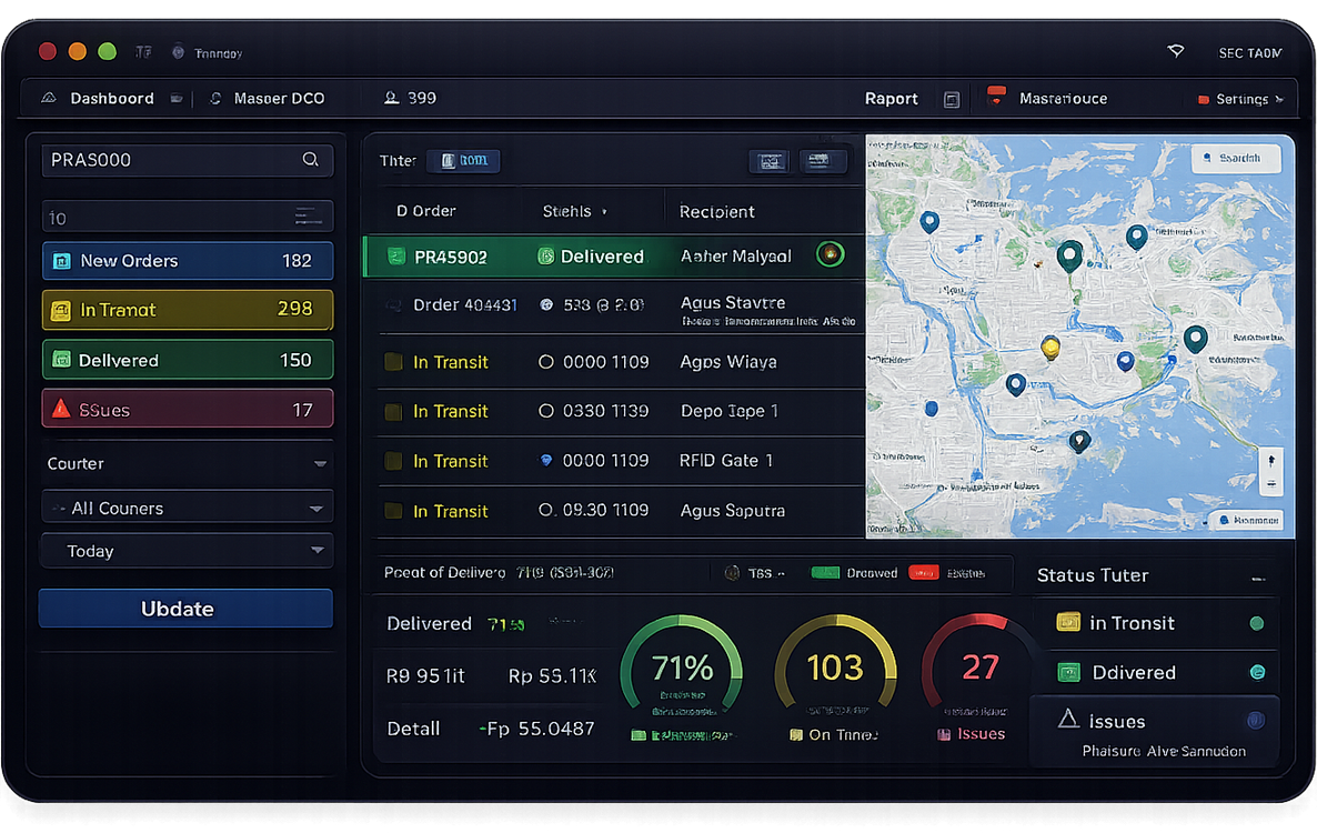 Logistics & Delivery Tracking preview
